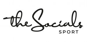 The Socials Sport Logo op wit